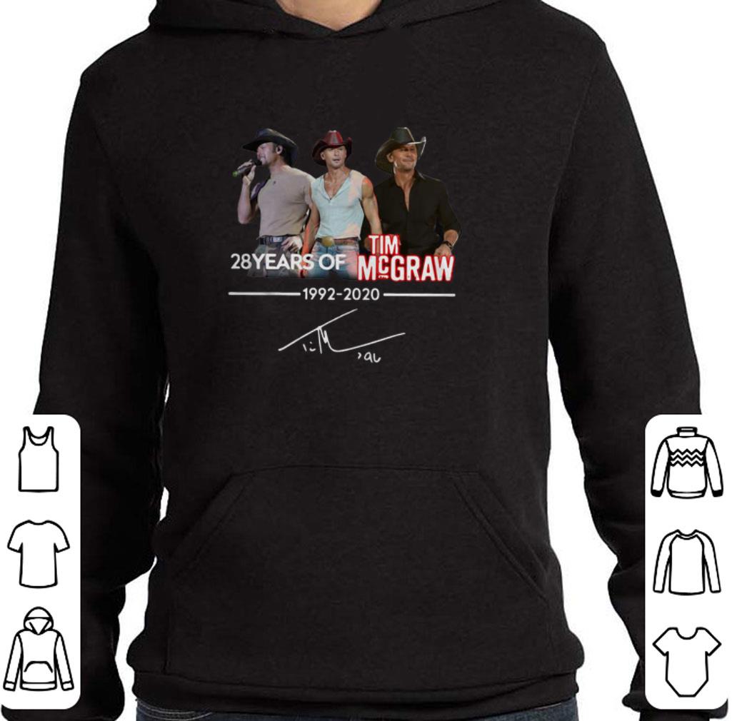 28 Years Of Tim Mcgraw 1992-2020 Signature shirt