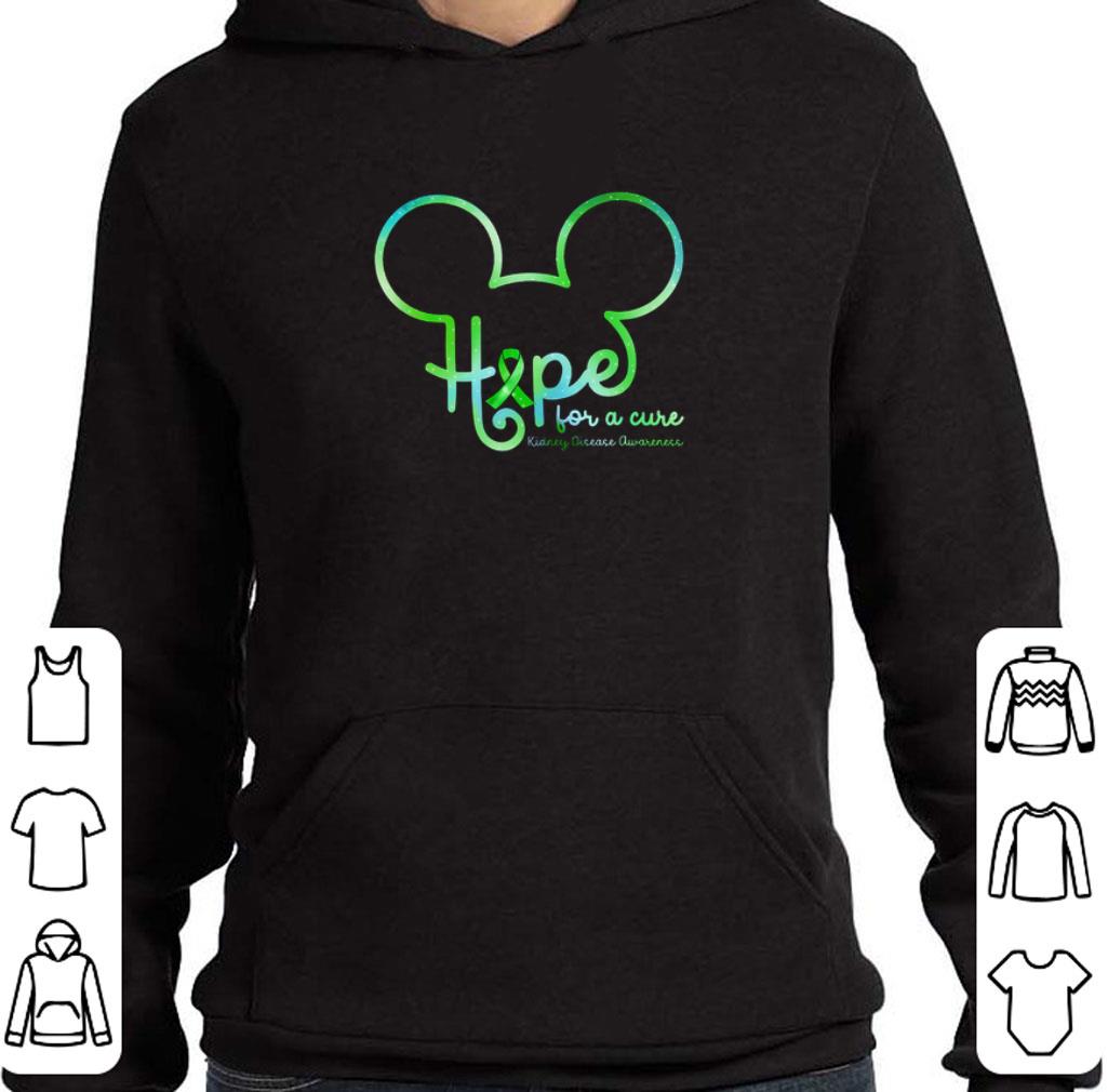 Official Mickey head hope for a cure Kidney Disease awareness shirt