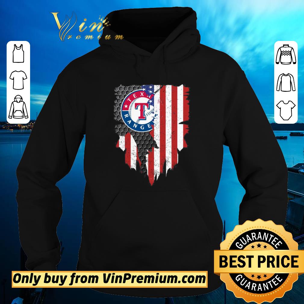 texas rangers american flag shirt