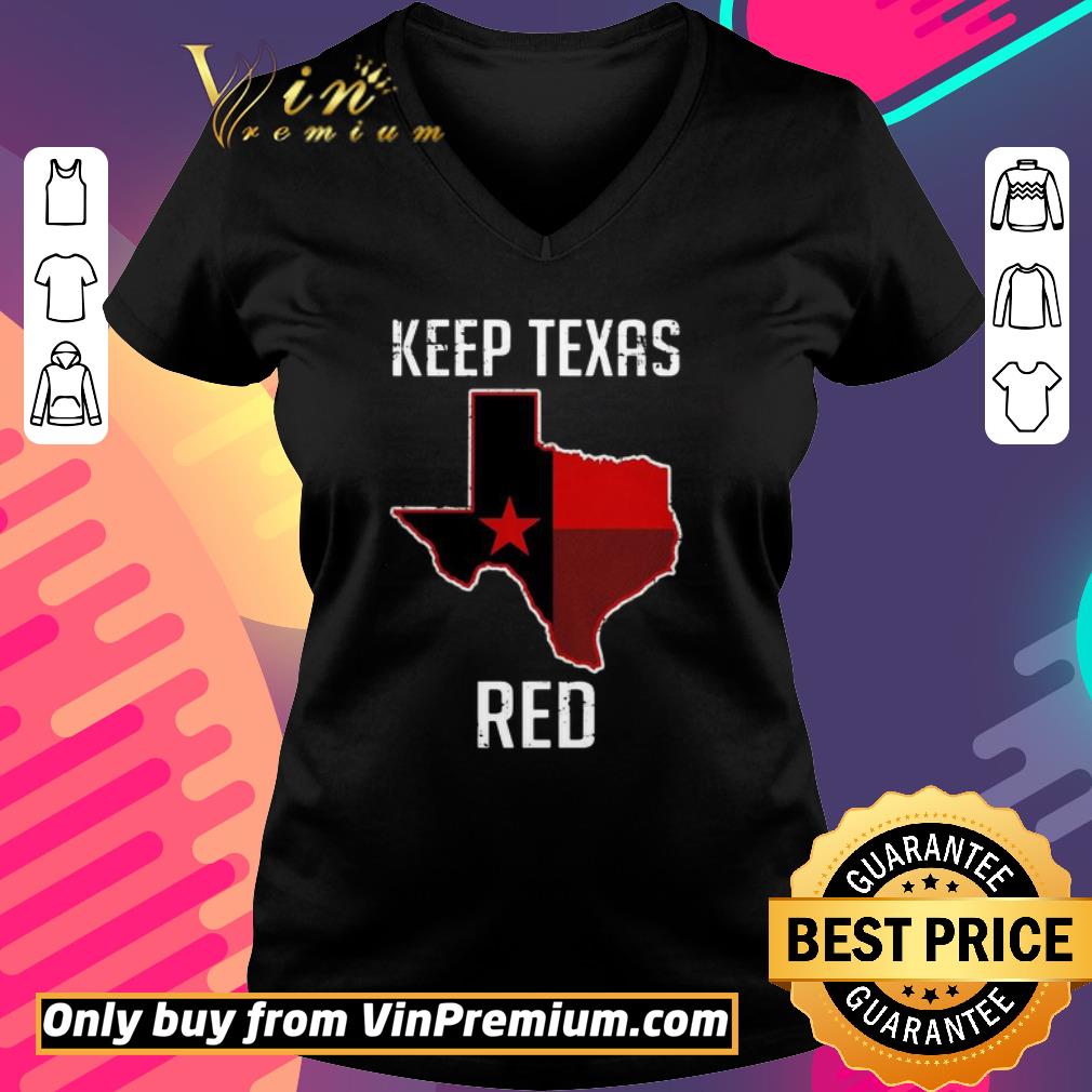 Official Keep Texas Red State Flag shirt Kutee Boutique