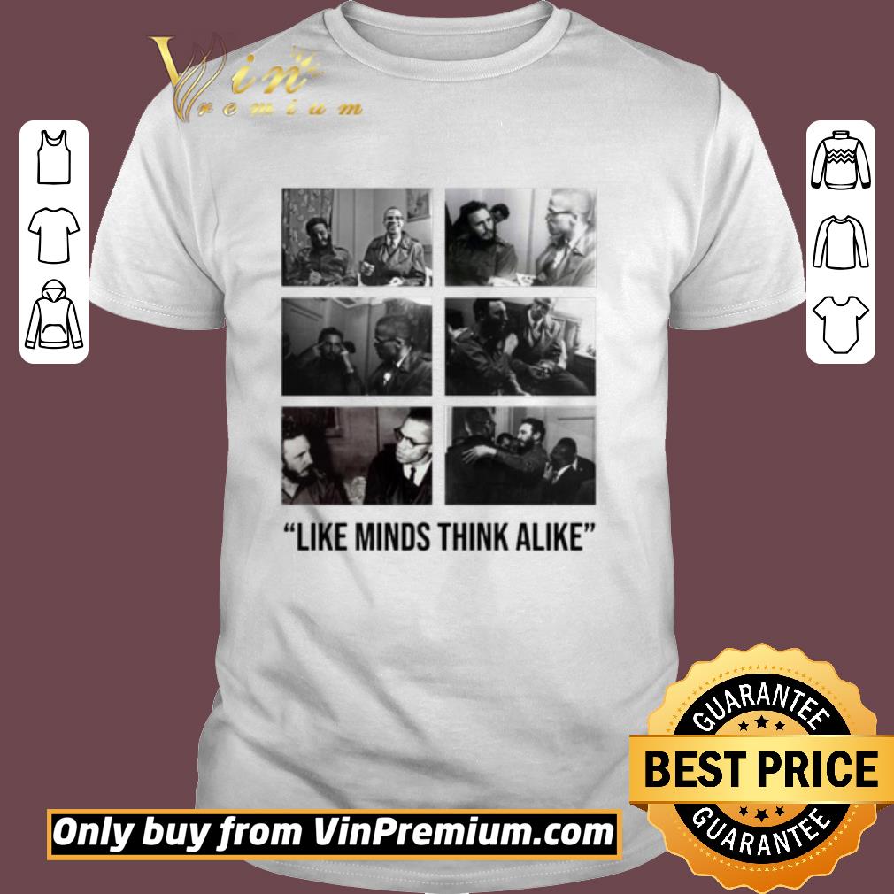 Premium Nike Colin Kaepernick Fidel Castro Like Minds Think Alike shirt