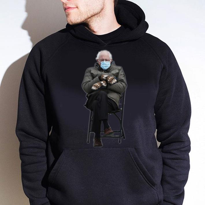 Bernie Sanders Sitting In Chair Inauguration Funny Meme shirt