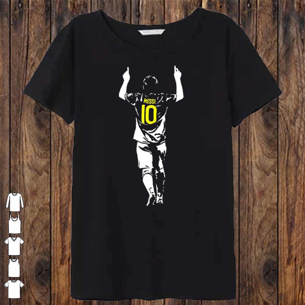 Messi T-shirt Lionel 10 Argentina Barcelona Soccer