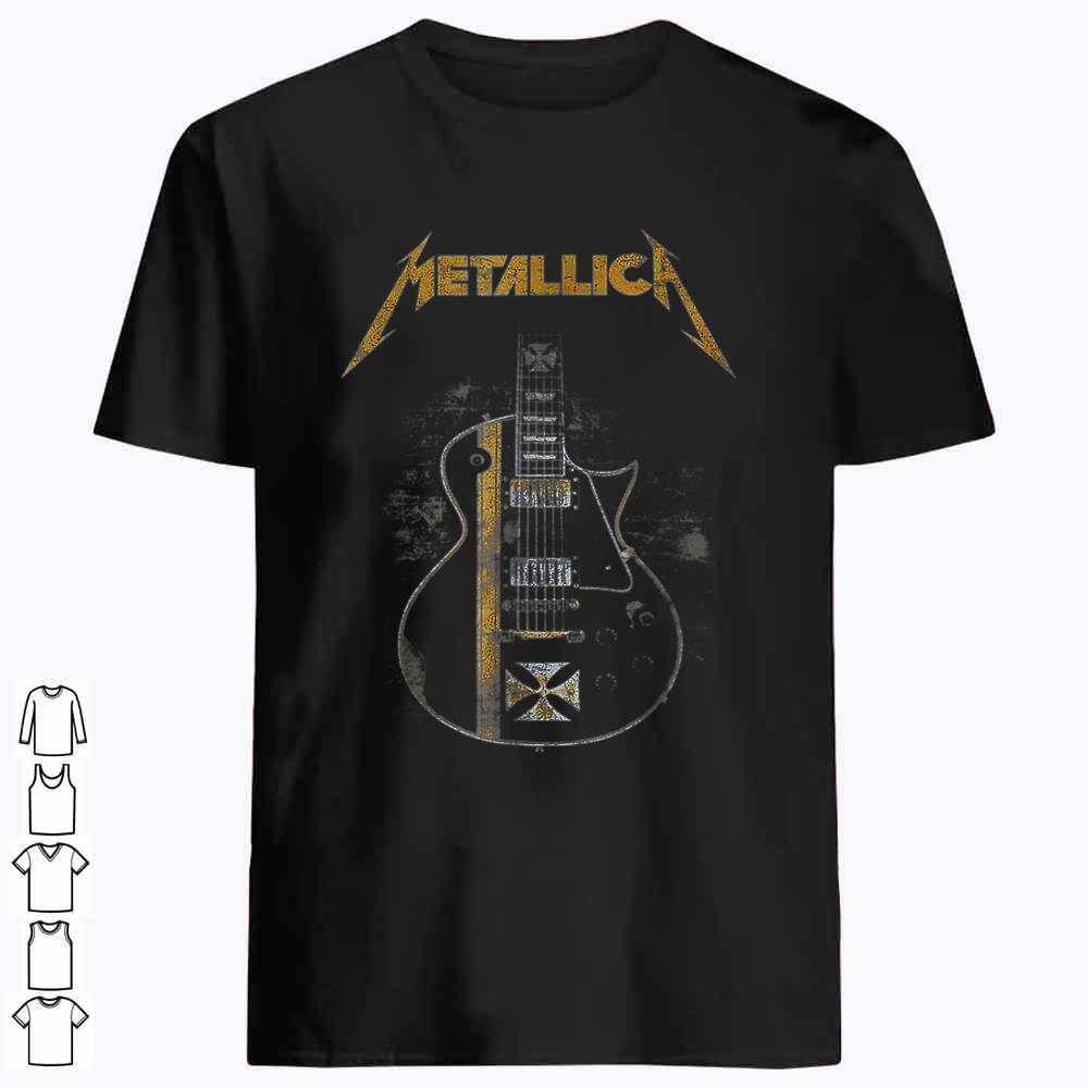 Design Vintage Metallicas. Art Band Music Legend Shirt