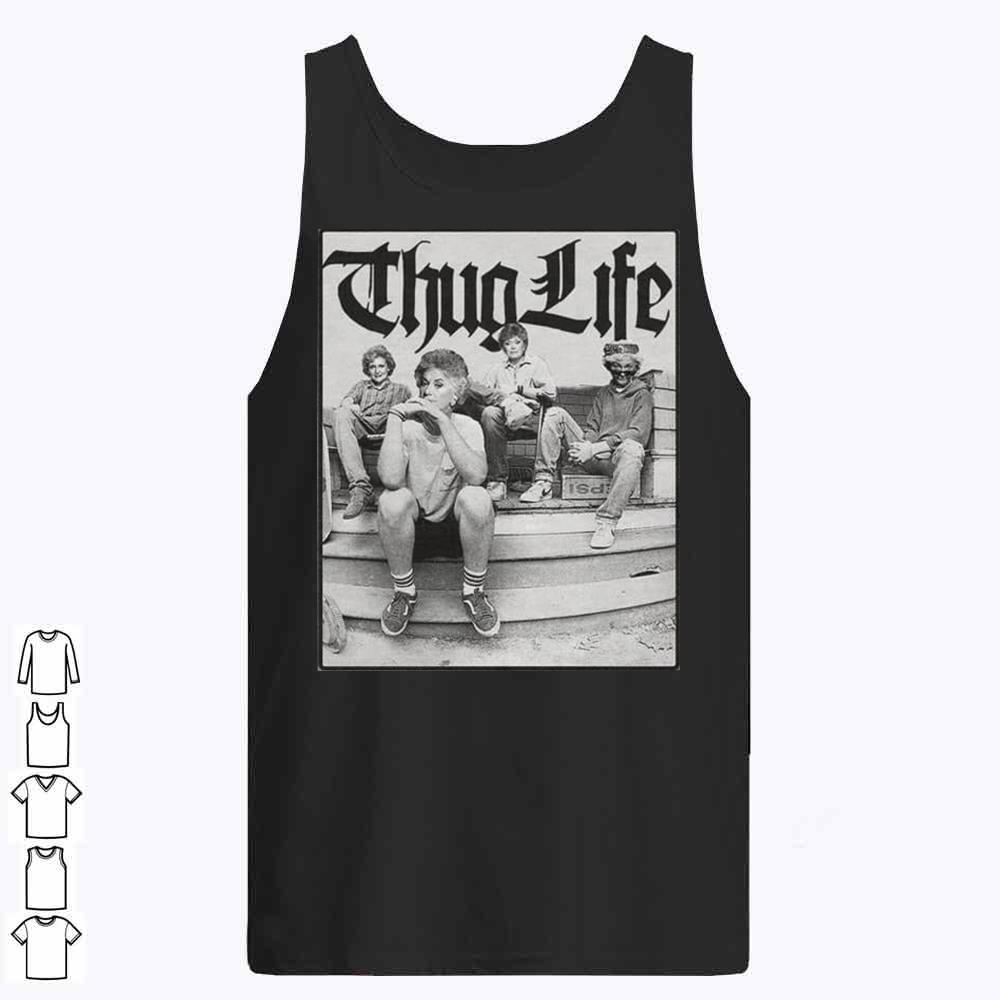Golden Girl Thug Life Retro
