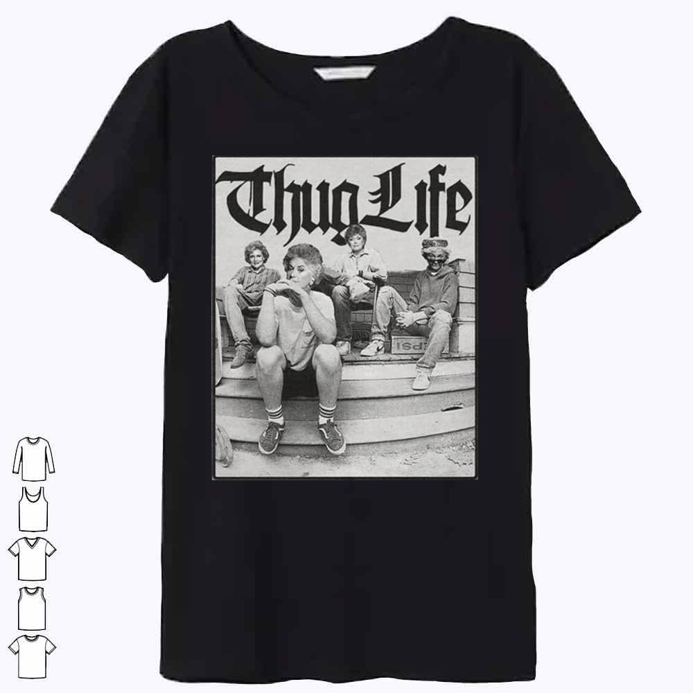 Golden Girl Thug Life Retro