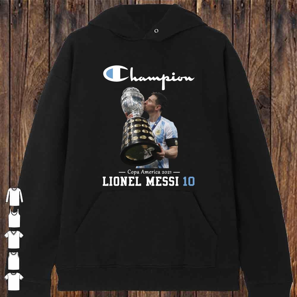 Lionel Messi Champion Copa America 2021 Shirt
