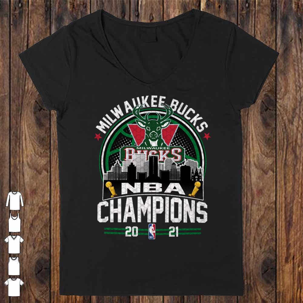 Milwaukee Bucks  NBA champions 2021 Shirt