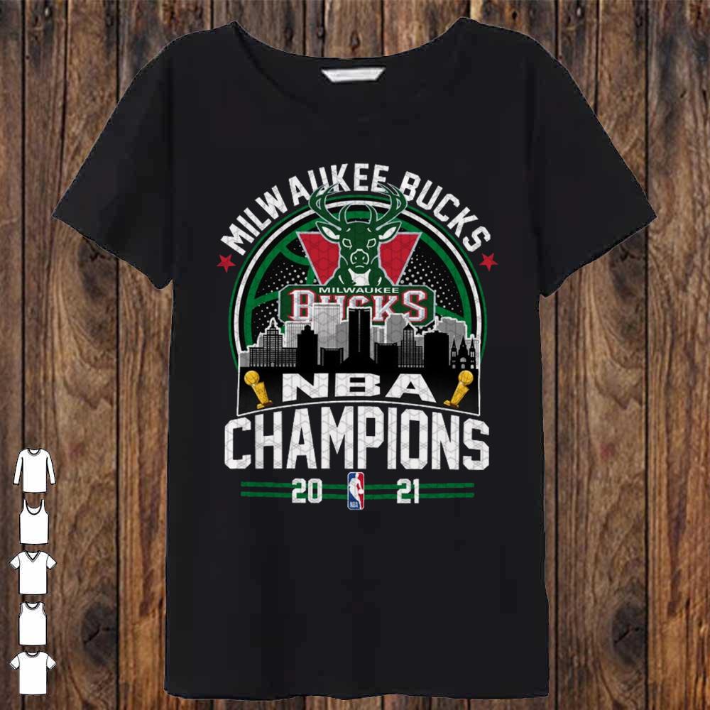 Milwaukee Bucks  NBA champions 2021 Shirt