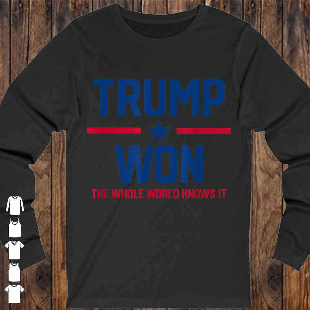 Trump Won The Whole World Knows It