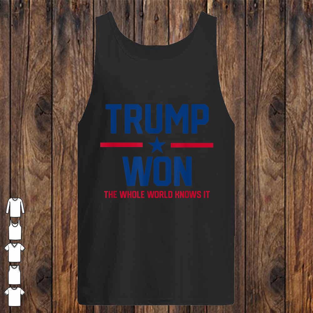 Trump Won The Whole World Knows It