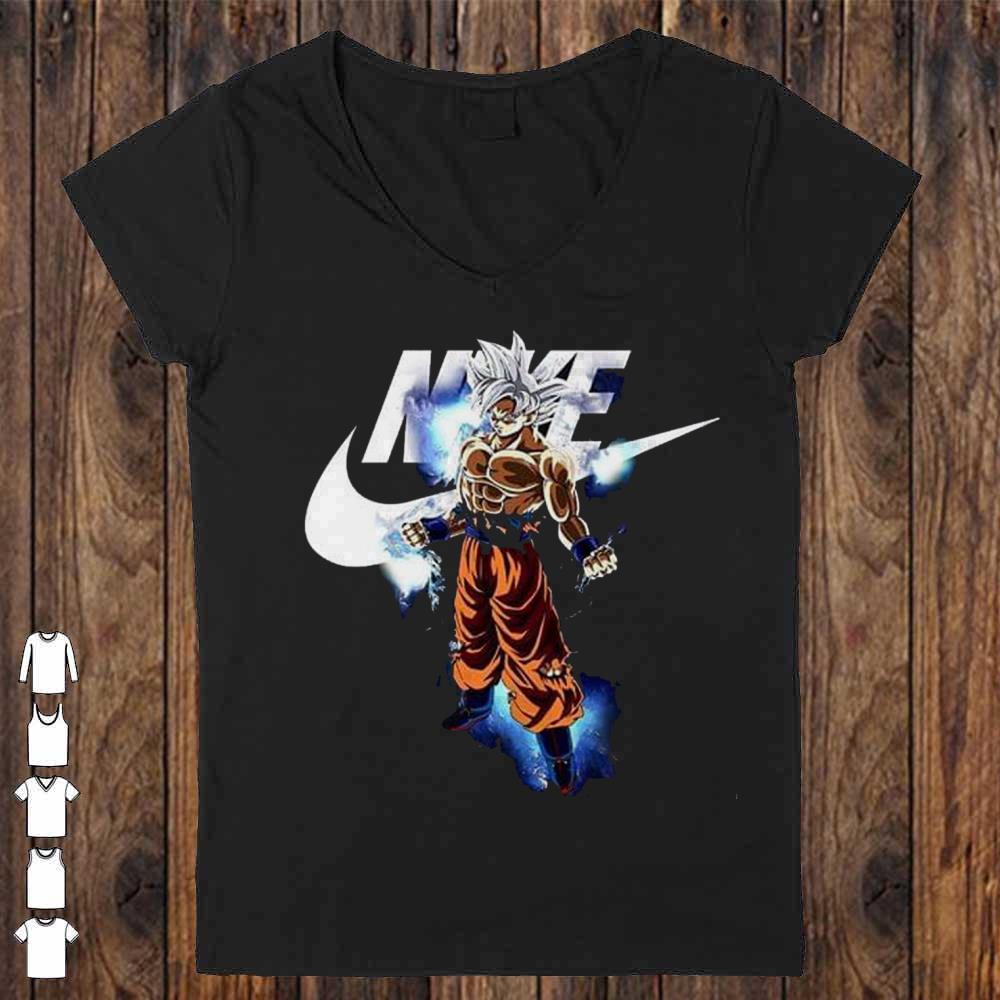 Songoku nike Shirt, Dragon songoku super saiyan Nike logo Shirt