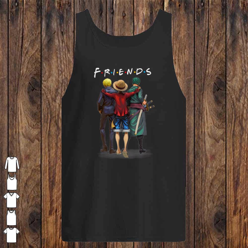 Friends Luffy Sanji Zoro One Piece shirt, Luffy shirt, Zoro Shirt, Sanji Shirt
