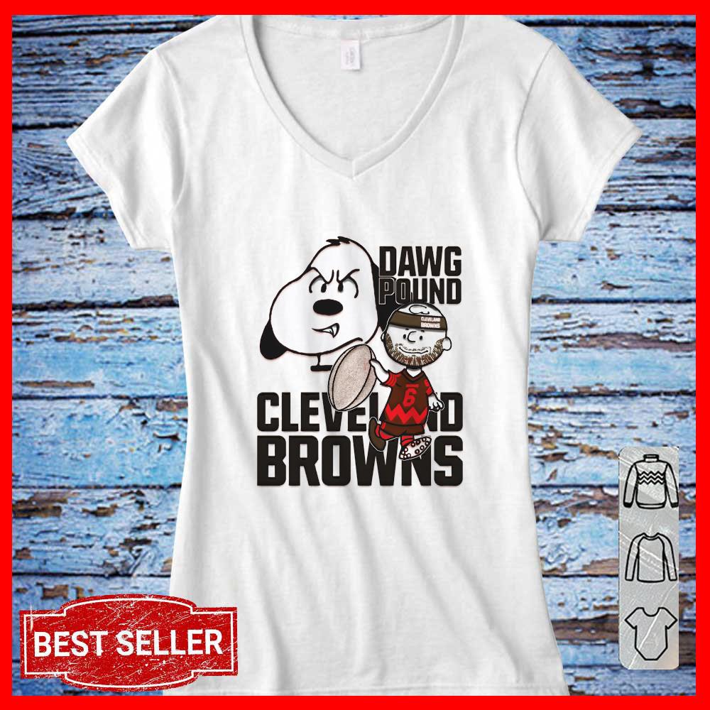 snoopy Dawg Pound Cleveland Browns 6 shirt
