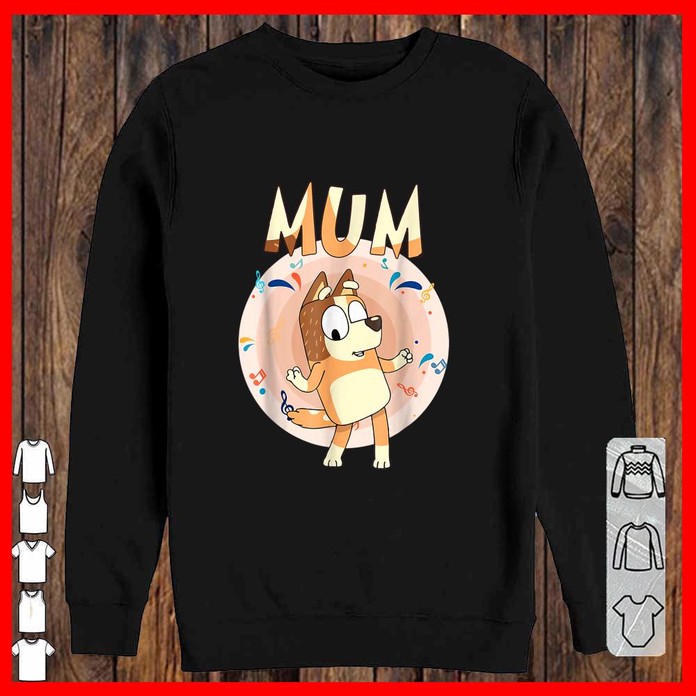 Blueys Dad Cartoon Mom Sweatshirt