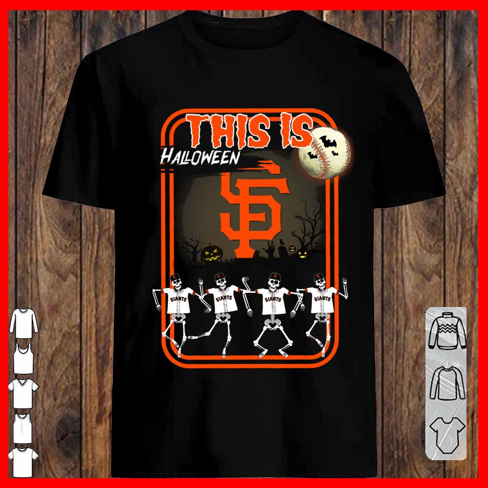 San Fancisco SHirt, This is Halloween Giants shirt