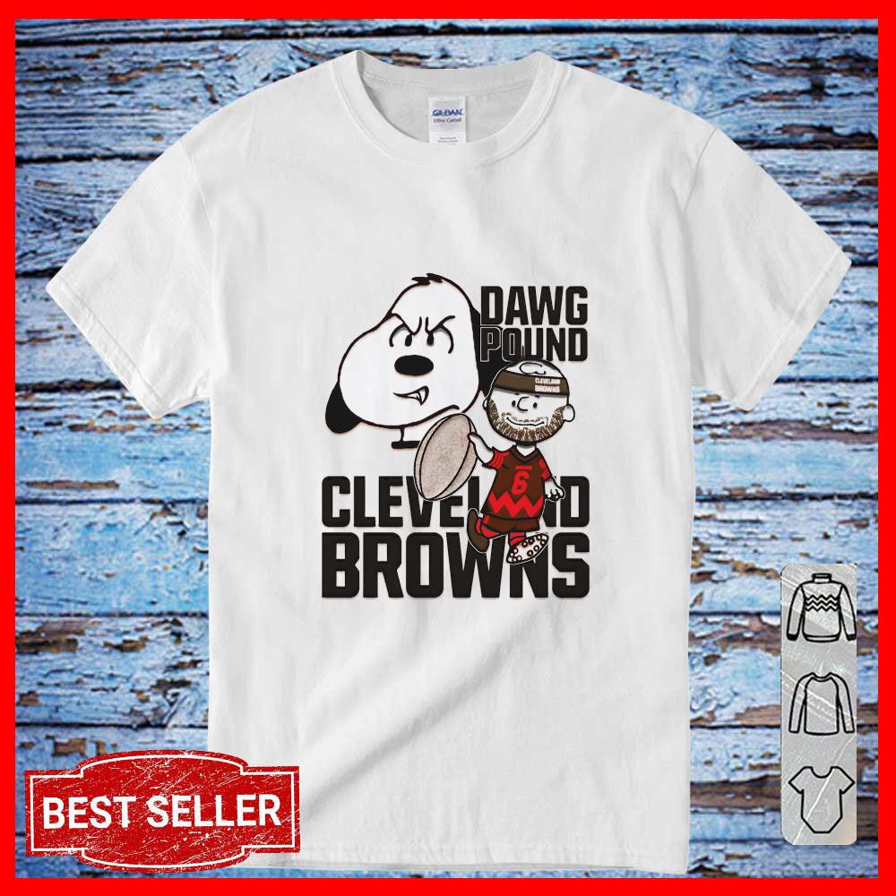 snoopy Dawg Pound Cleveland Browns 6 shirt