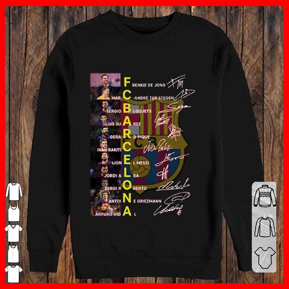FC Barcelona Signature team Thank you Longsleeve