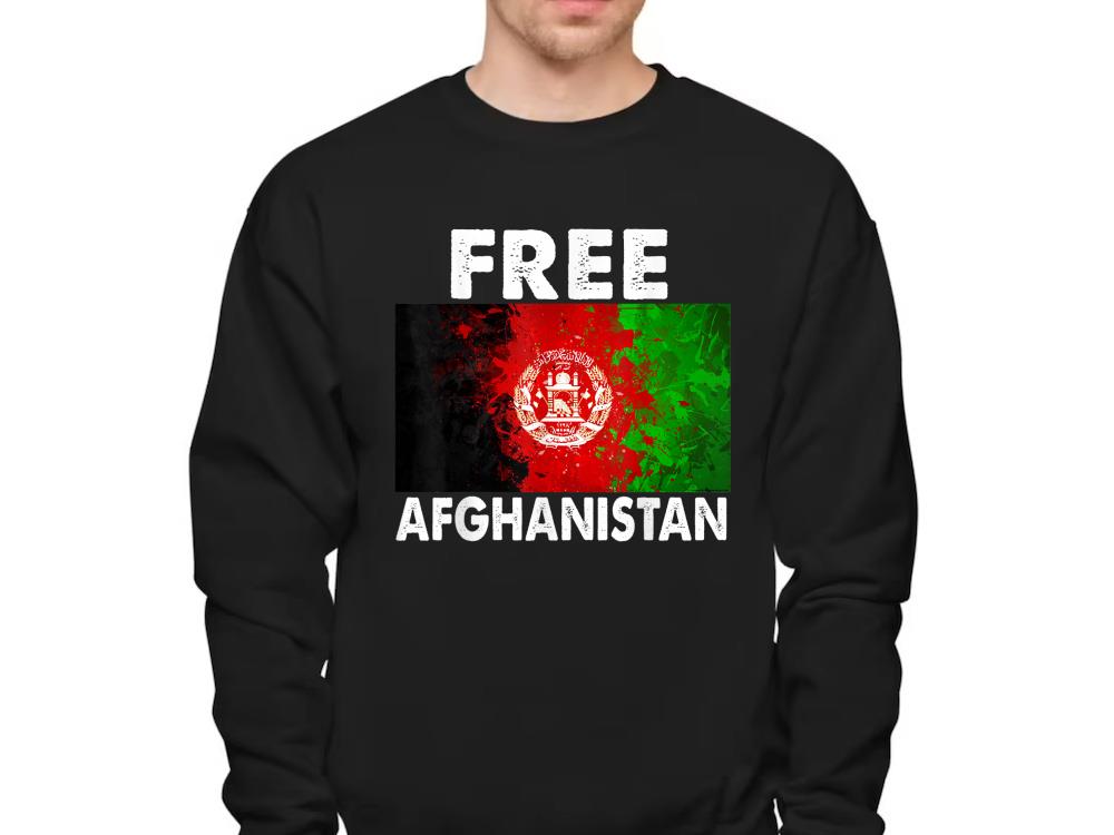 Free Afghanistan Flag Shirt T-shirt