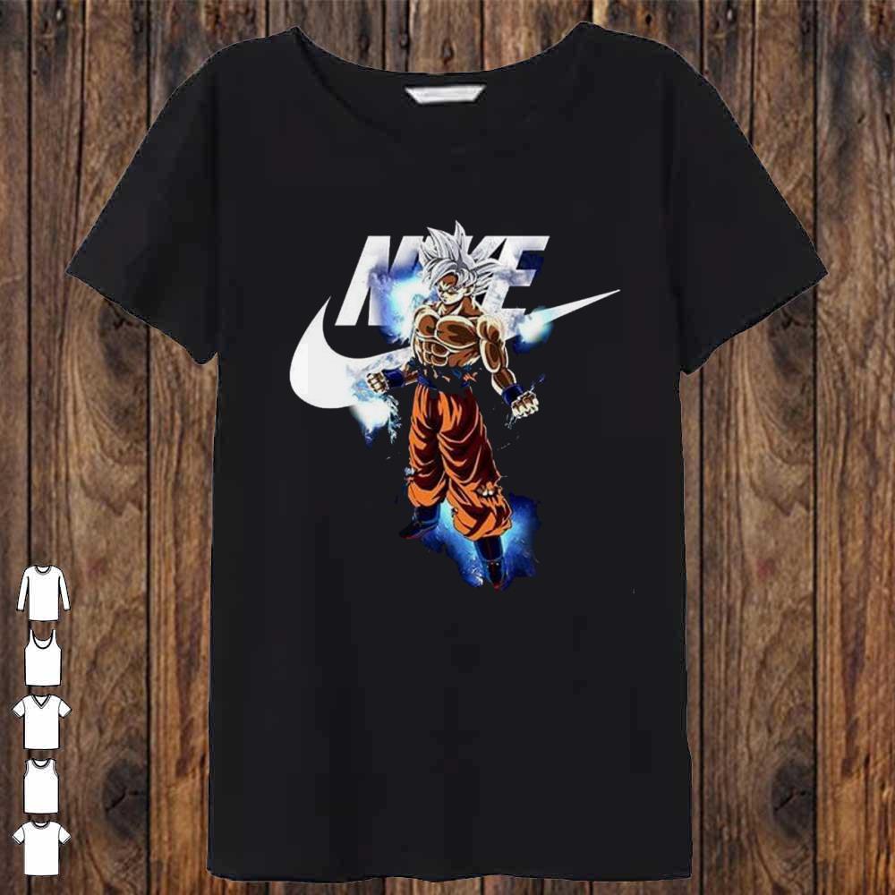 Songoku nike Shirt, Dragon songoku super saiyan Nike logo Shirt