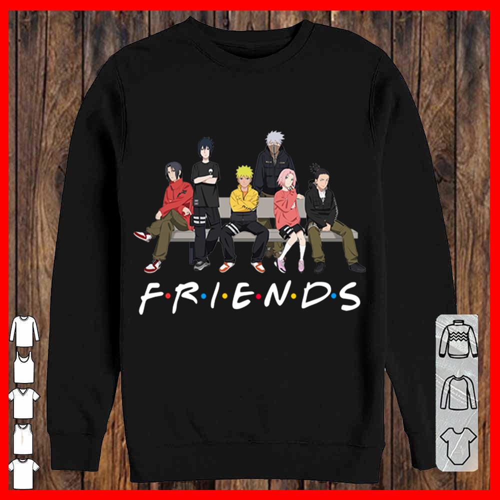 Friends Naruto sasuke Kakashi Sakura Hinata shirt, Friends Anime Shirt