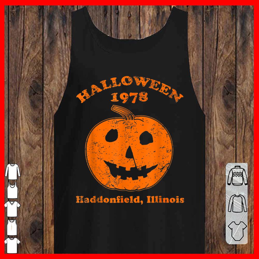 Halloween 1978 holiday spooky gift myers pumpkin haddonfield Longsleeve