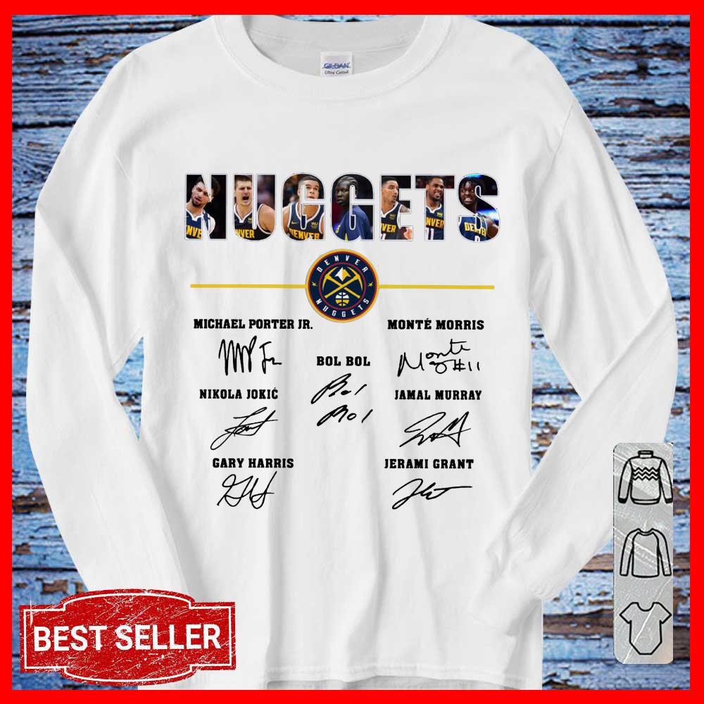 Huggets Denver basketball Signature Shirt