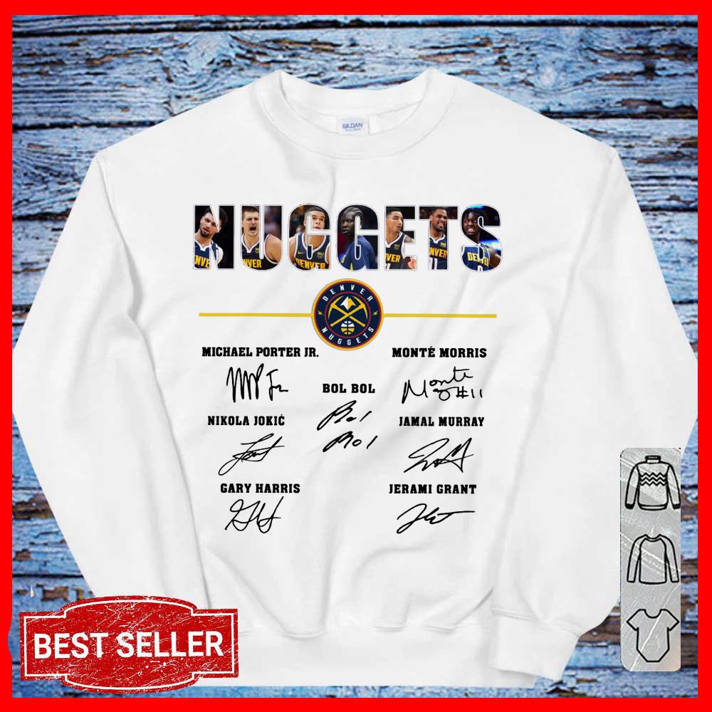 Huggets Denver basketball Signature Shirt