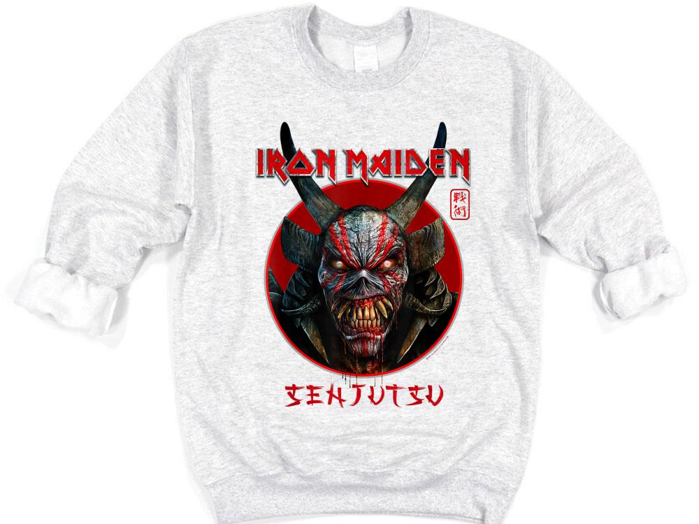 Iron Maiden Senjutsu Eddie Face Circle Shirt