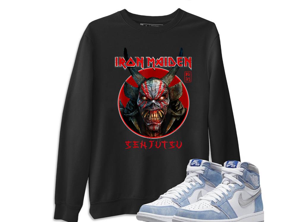 Iron Maiden Senjutsu Eddie Face Circle Shirt