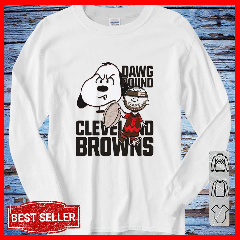 snoopy Dawg Pound Cleveland Browns 6 shirt