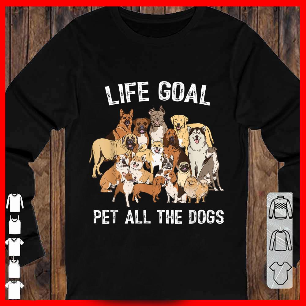 Life Goal Pet All The Dogs tank-top