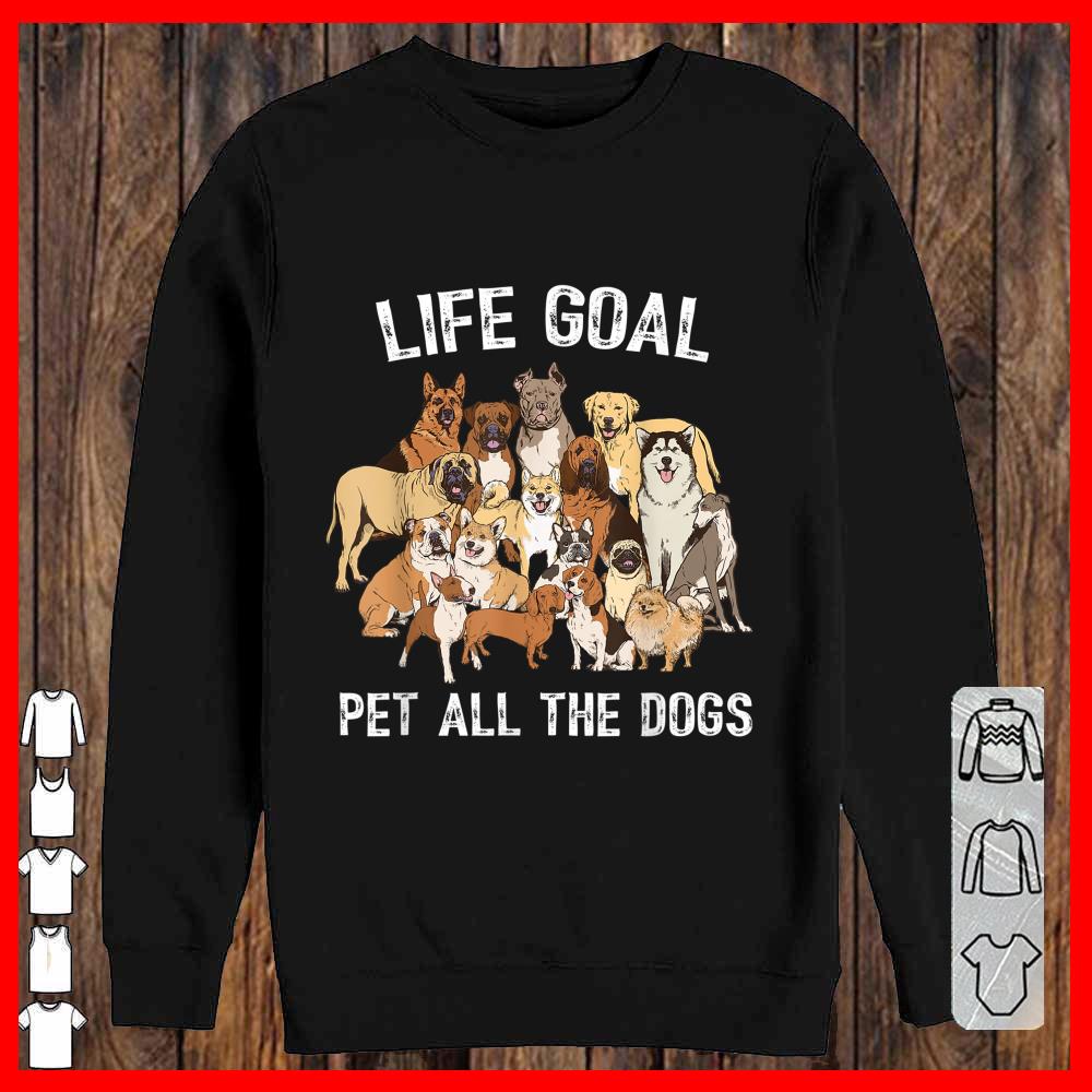 Life Goal Pet All The Dogs tank-top