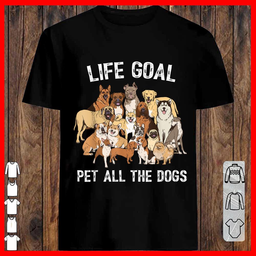 Life Goal Pet All The Dogs tank-top