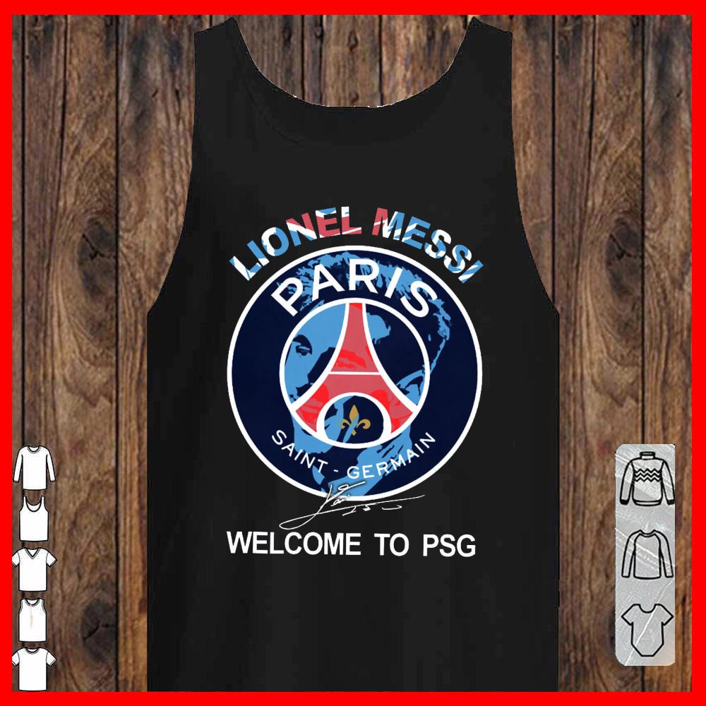 Lionel Messi Welcome to PSG T-shirt