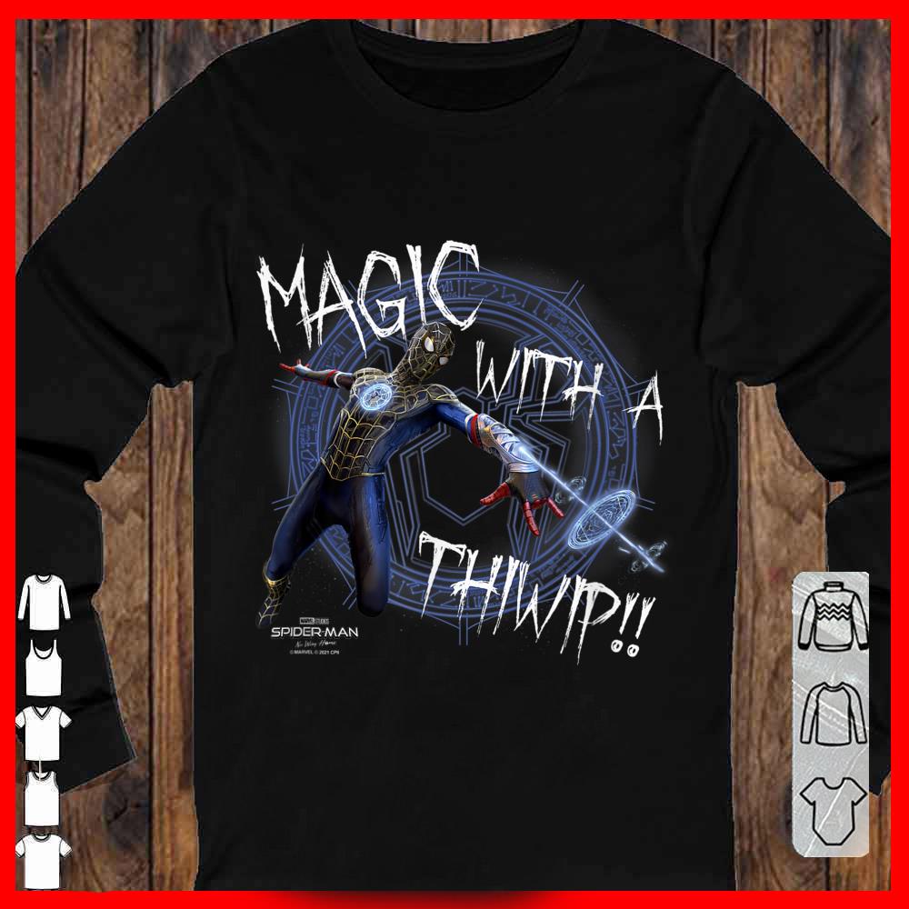 Marvel Spider Man No Way Home Spider Man Magic Thiwip Longsleeve