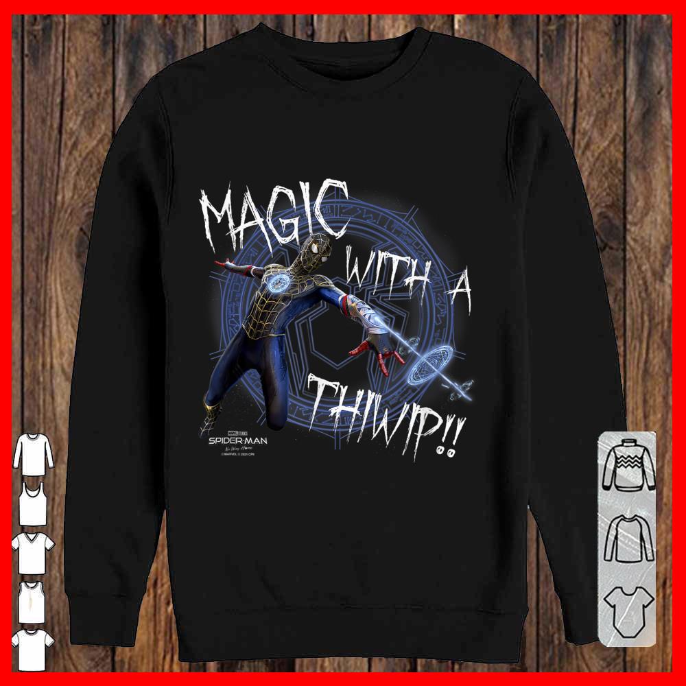 Marvel Spider Man No Way Home Spider Man Magic Thiwip Longsleeve