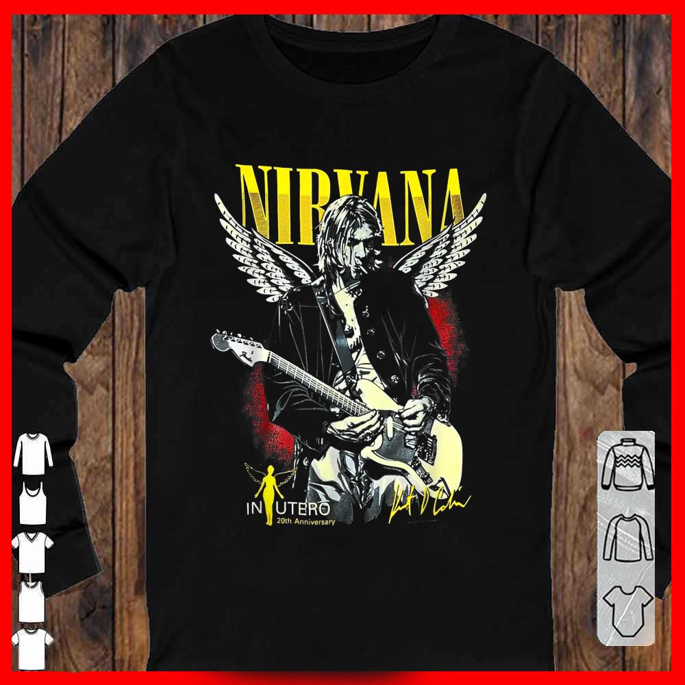 Nirvana In Utero 20th Anniversary signature tank-top