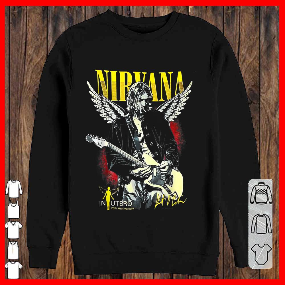 Nirvana In Utero 20th Anniversary signature tank-top
