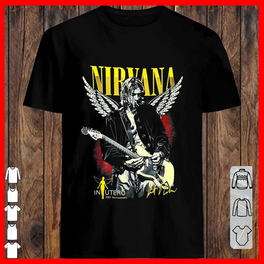 Nirvana In Utero 20th Anniversary signature tank-top