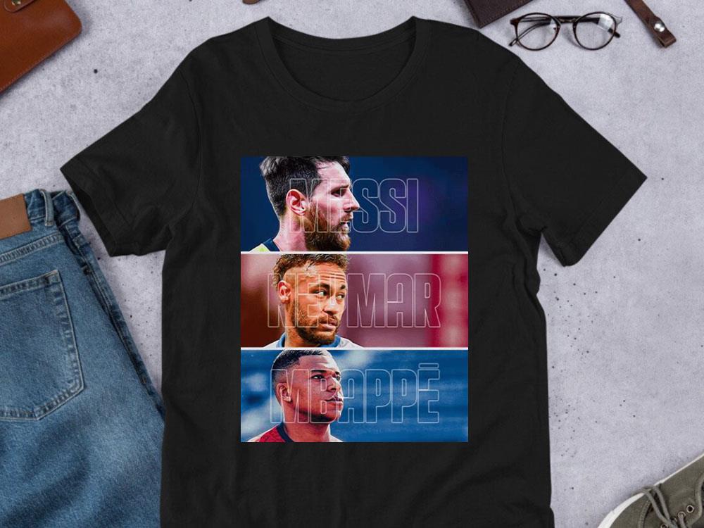 Paris Saint Germain Messi Neymar Mbappe Shirt Sweater De n