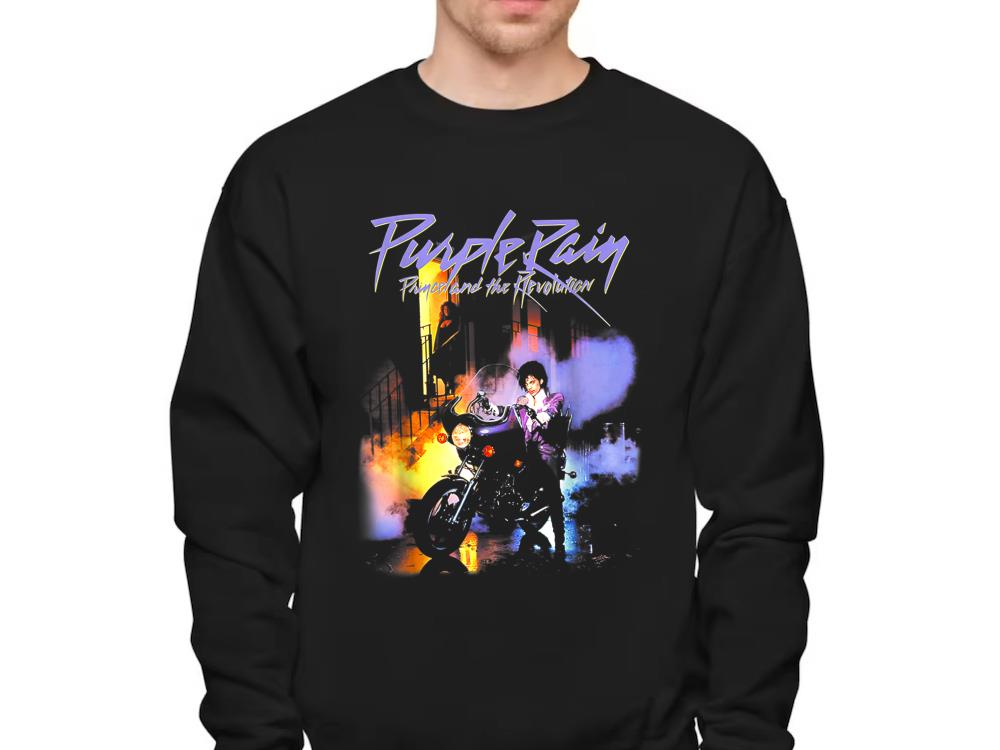 Purple Rain Prince And The Revolution Shirt slng-sleeve