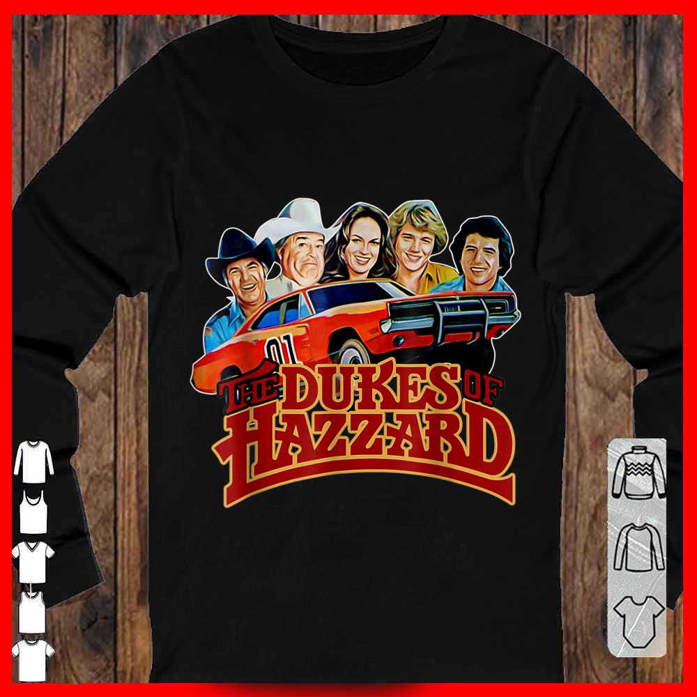 Retro Hazzard Cars Outfits Design Art The Dukes Music Season ShirtLongsleeve