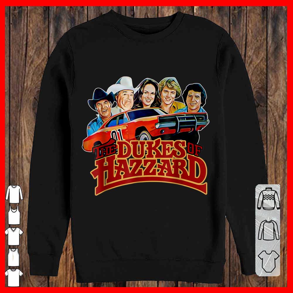 Retro Hazzard Cars Outfits Design Art The Dukes Music Season ShirtLongsleeve