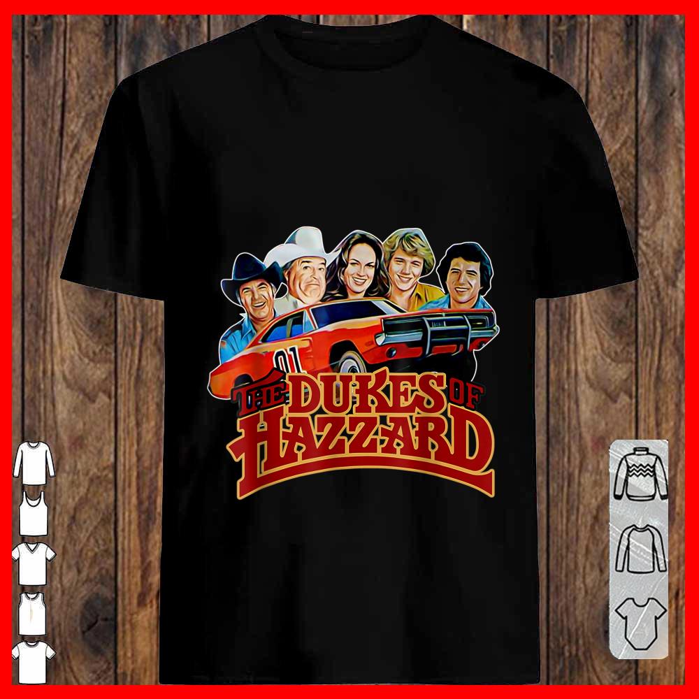 Retro Hazzard Cars Outfits Design Art The Dukes Music Season ShirtLongsleeve