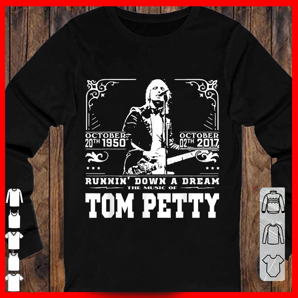 Runnin Down A Dream The Music Of Tom Petty Country Music Longsleeve