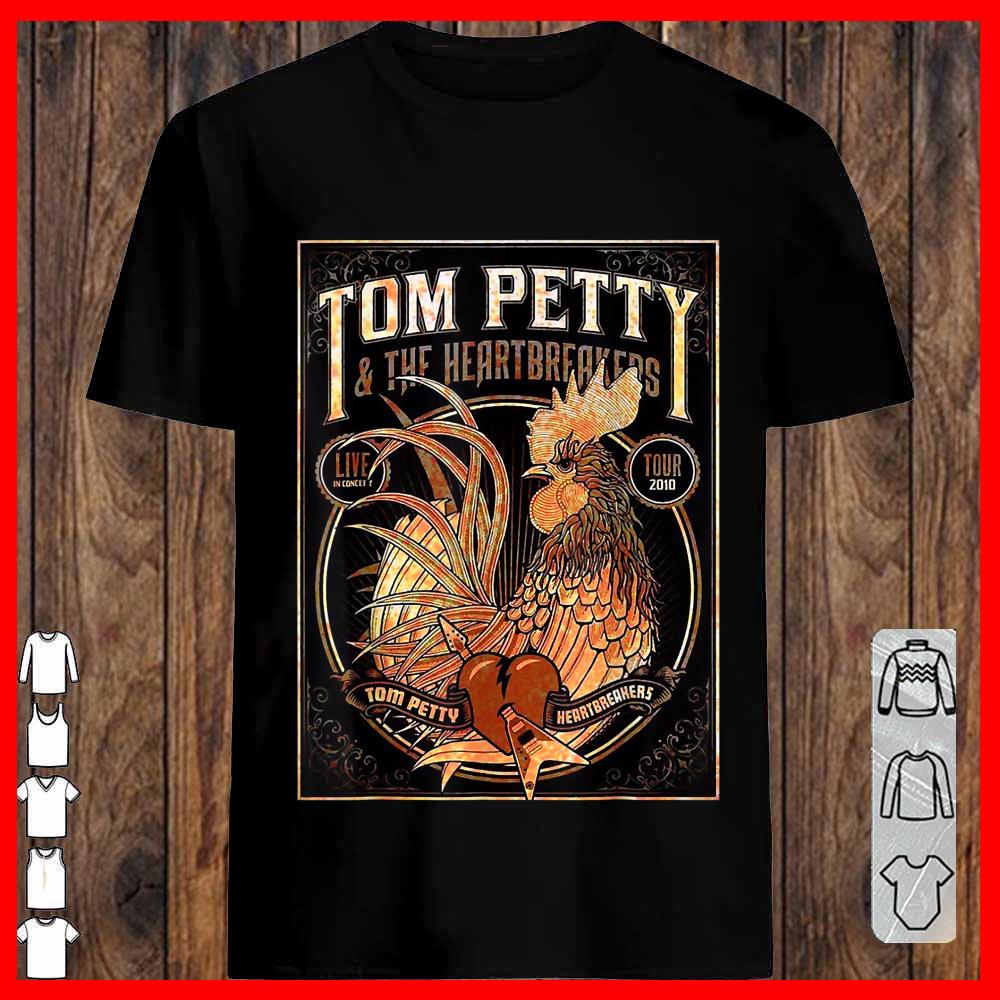 Tom Petty and The Heartbrfakers Tour Concert 2010 T-shirt