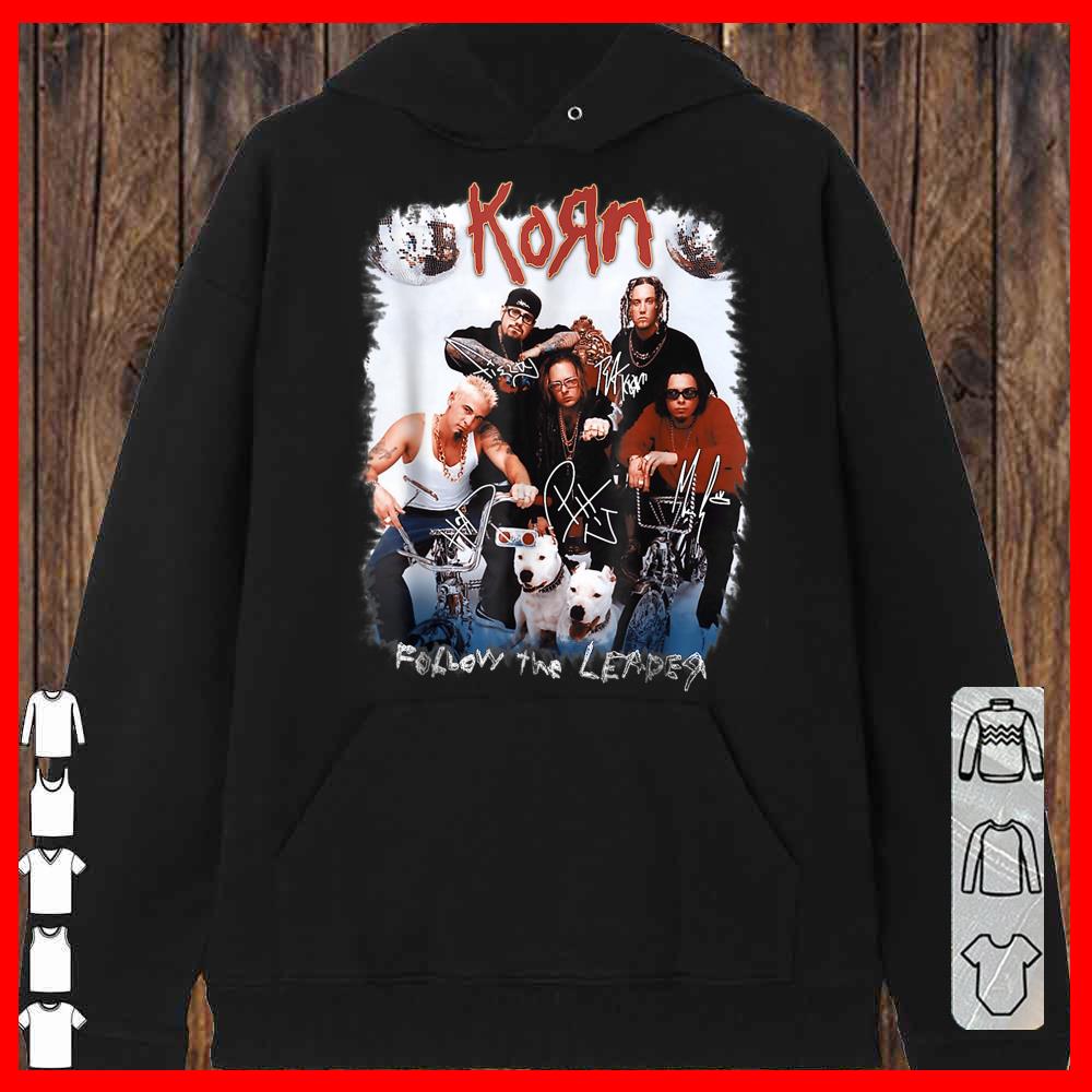 Vintage Korns Art Music Band Legend 80s 90s Hoodies