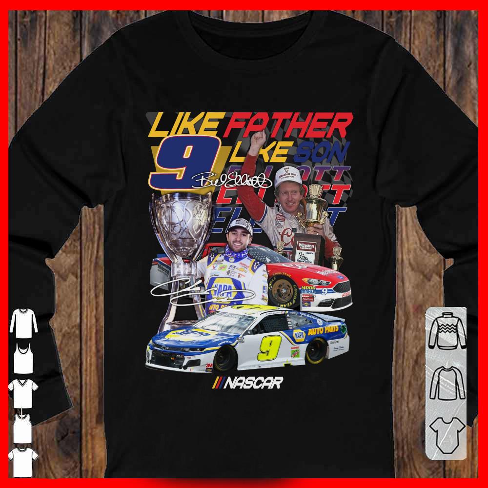 Bill and Chase Ellinott Champion Like Father Like Son Shirt