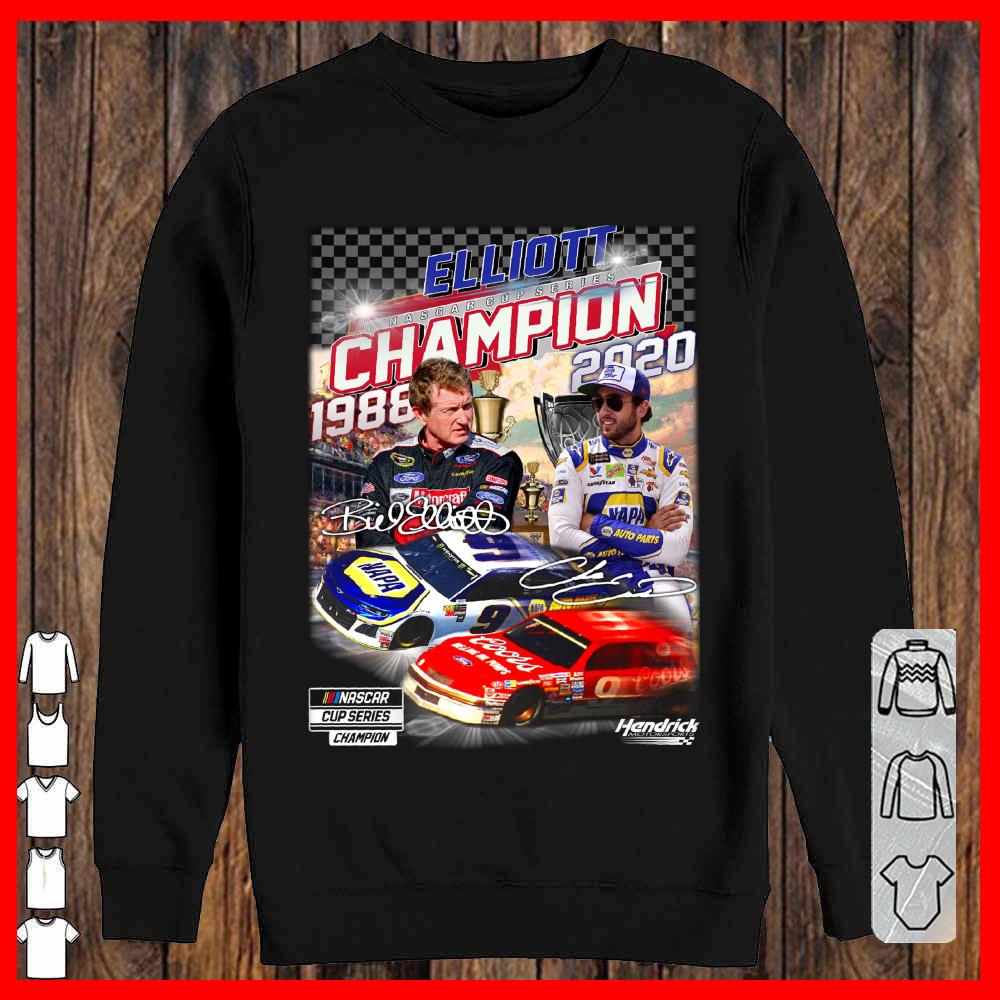 Bill and Chase Elliott Champion Nascar Cup Series Shirt